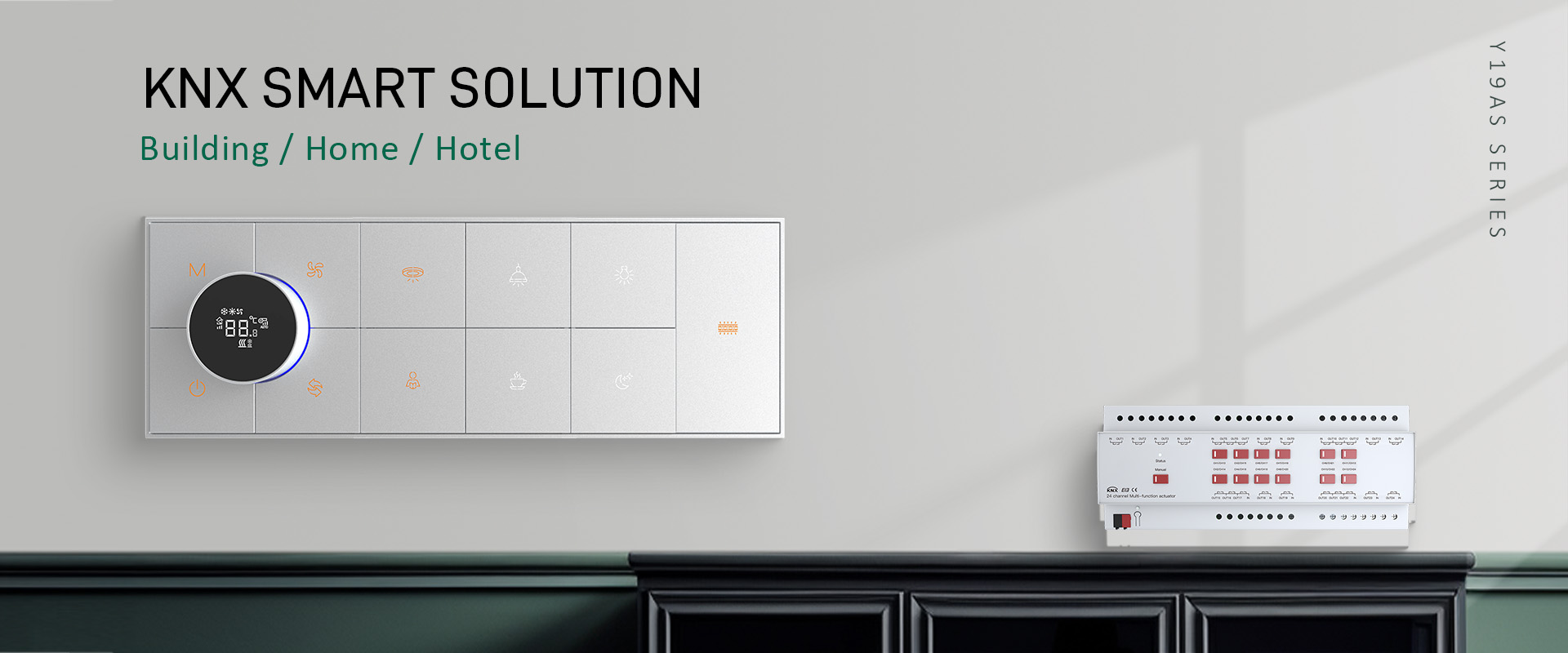knx smart automation, knx home automation, knx building automation, knx automation panel, knx solution