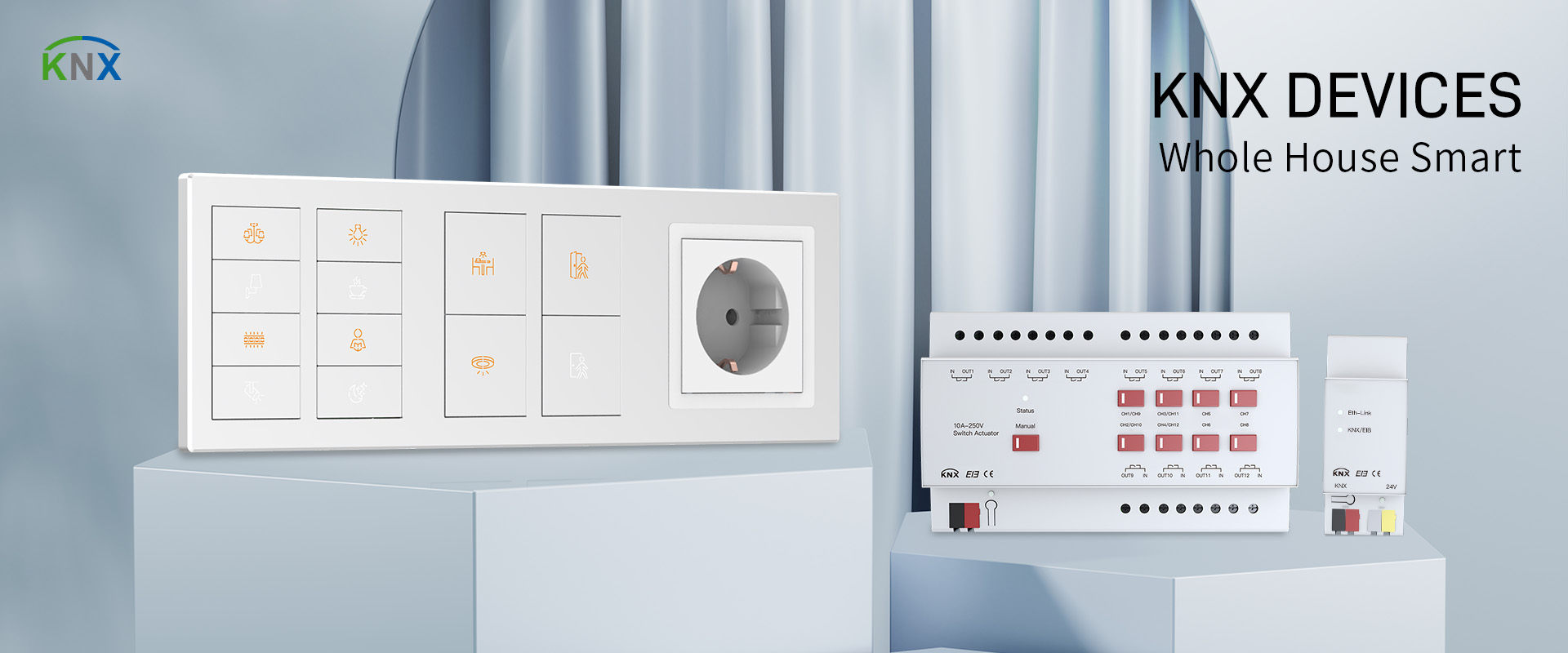knx actuator, knx system, knx automation, knx devices, knx controller, knx gateway, knx sensor, motion sensor, knx system device