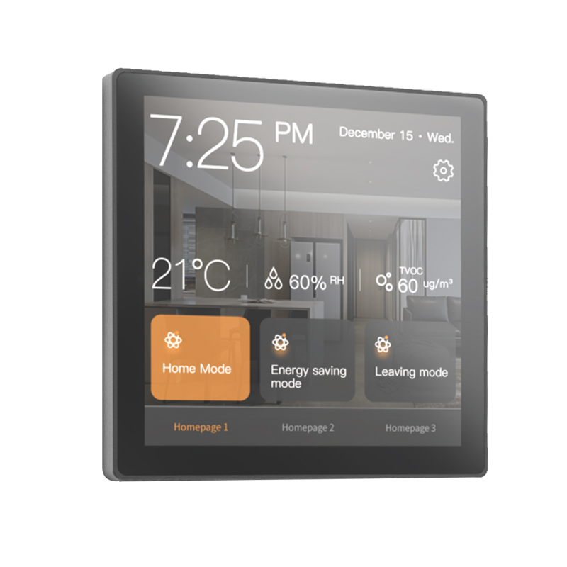 knx multi-function touch screen panel