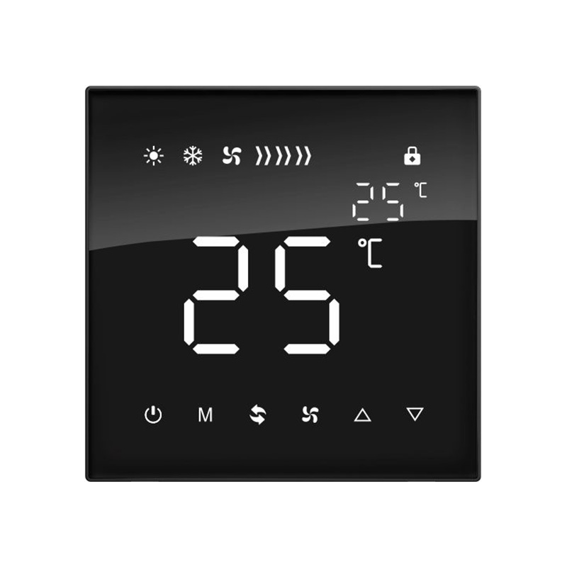 knx smart touch screen thermostat