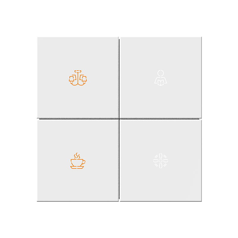 D89 4  gang knx switch