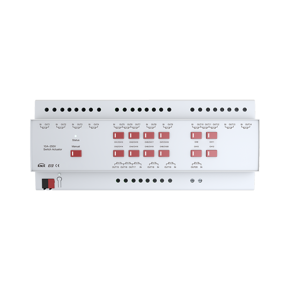 4 circuits 10A Multifunction Actuator
