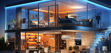 Transform your home or building with KNX smart devices. From thermostats to switches and sensors, our solutions offer seamless integration and energy-efficient automation.