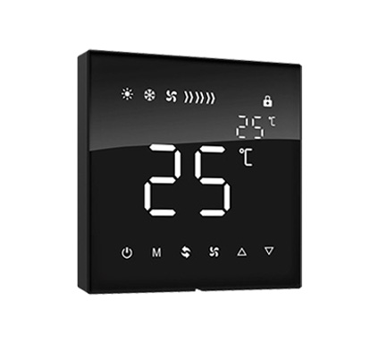 D8 Full Screen Touch Thermostat