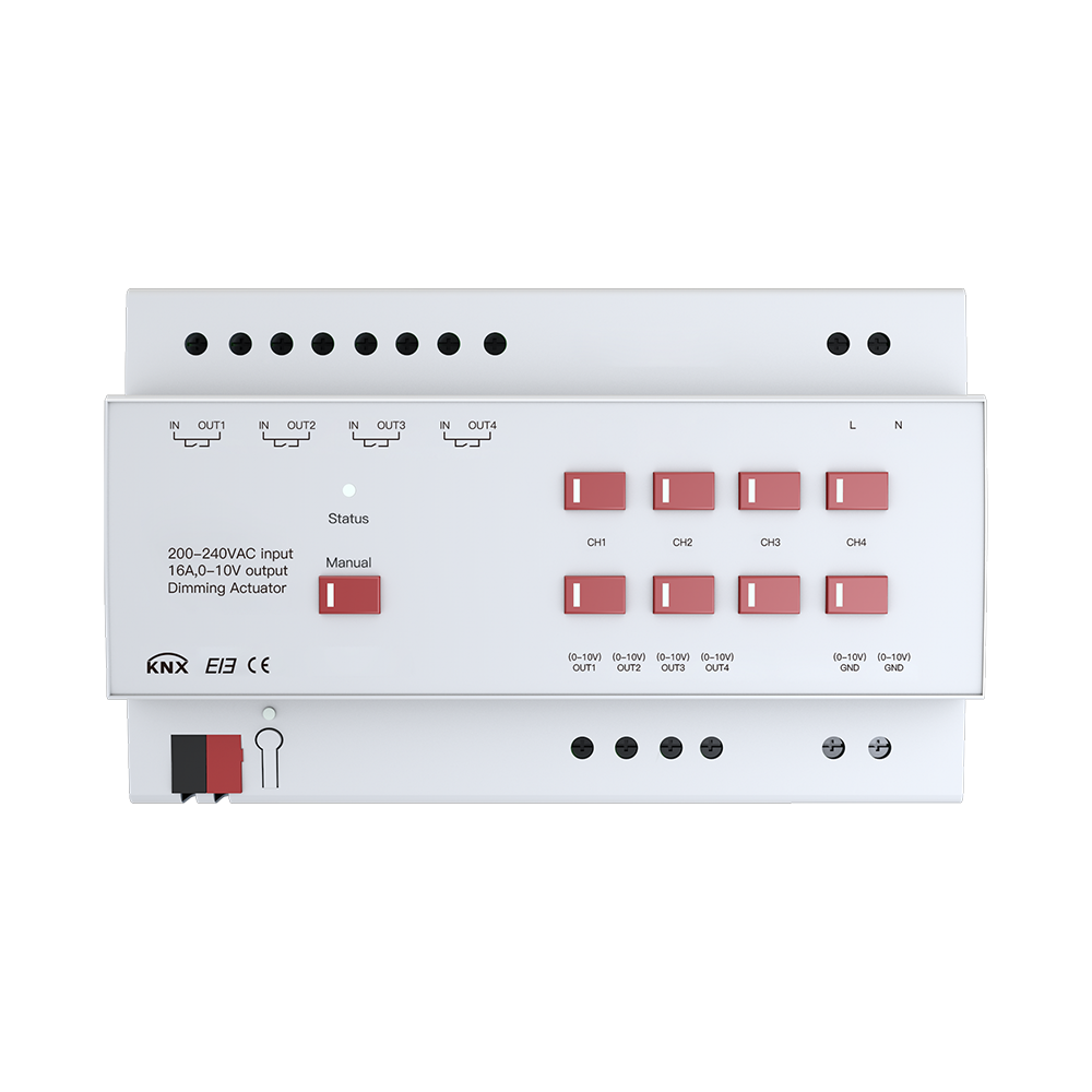 KNX 0-10 V Dimming Actuator